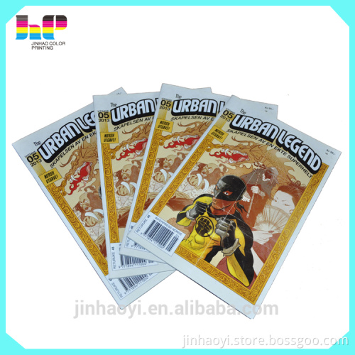 wholesale professional comic book printing service in China